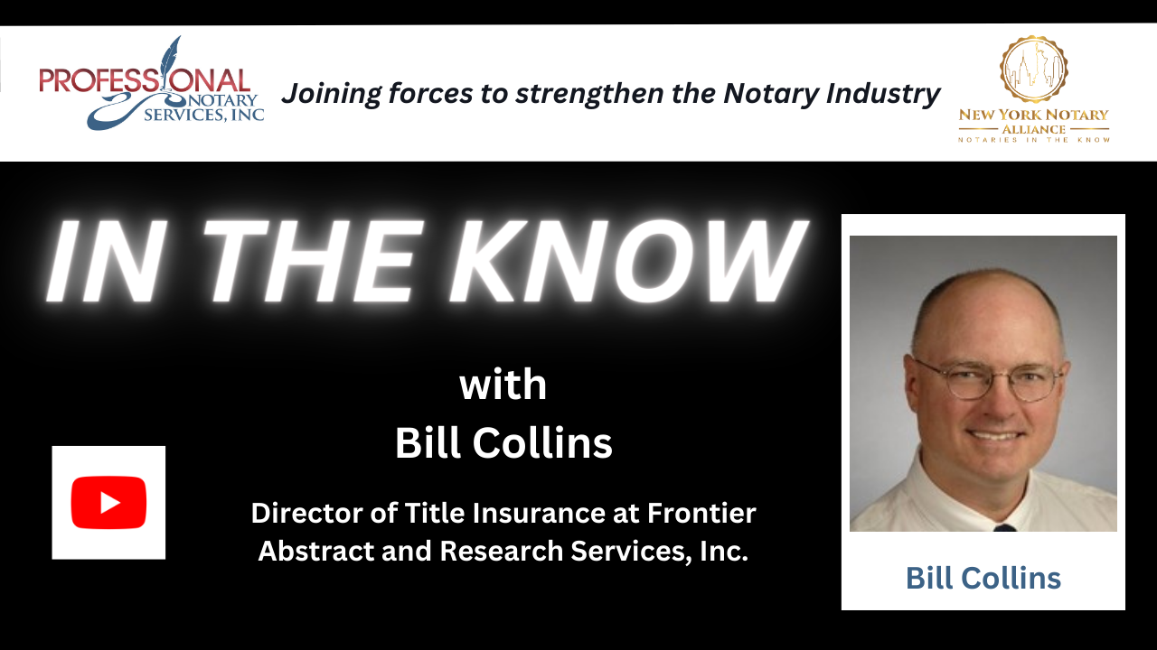 In the Know Blog with Bill Collins