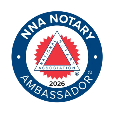 NNA Notary Ambassador R Badge2026