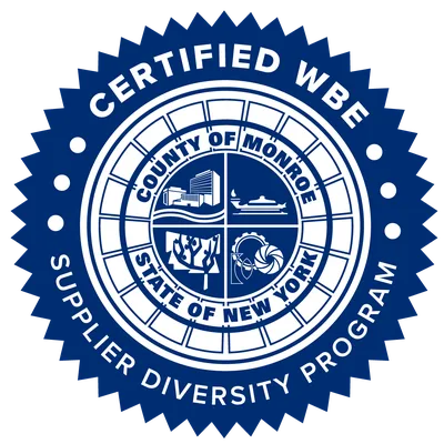 WBE Certified Stamp Blue 1